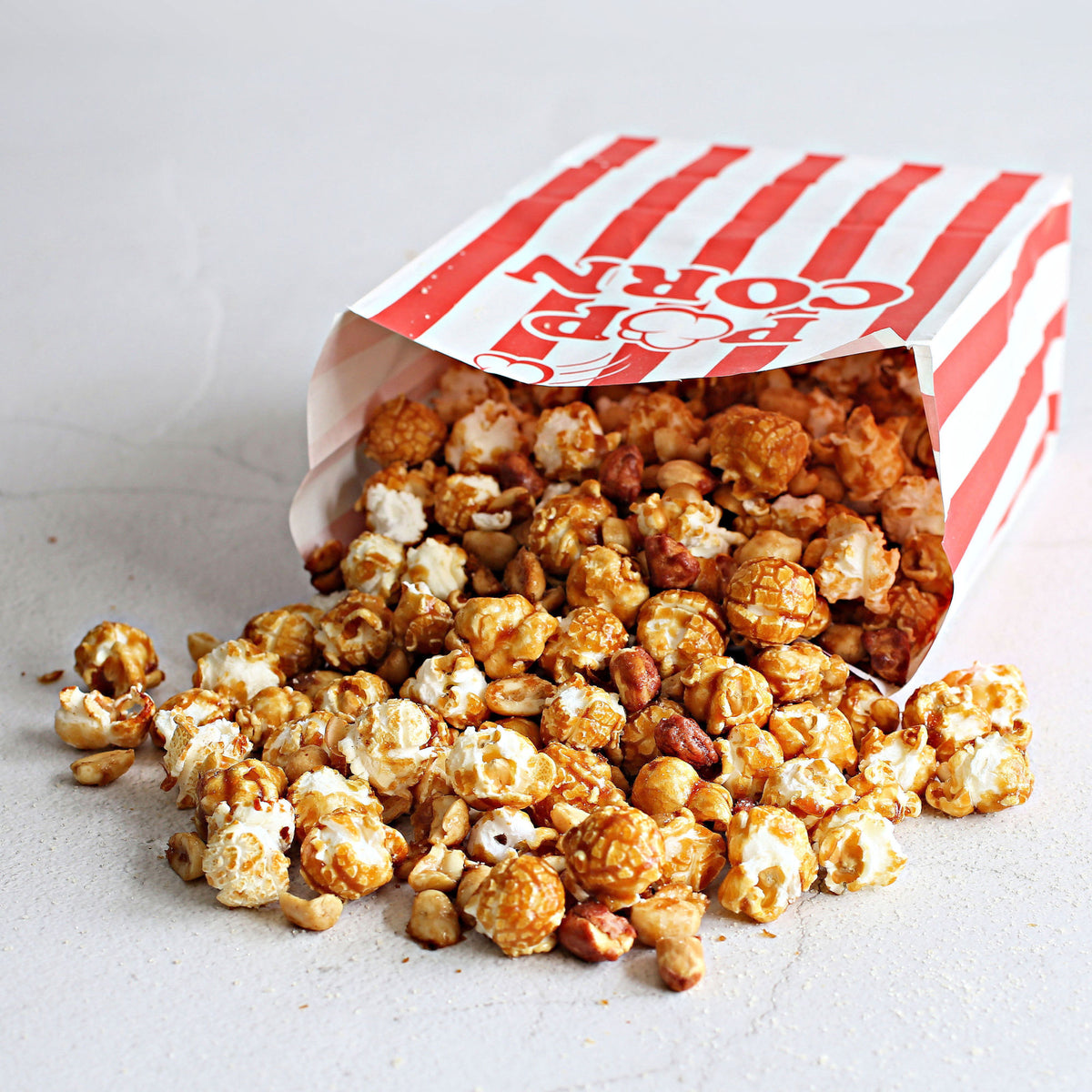 Caramel Coated Popcorn and Peanuts — Dell Cove Spices & More Co.