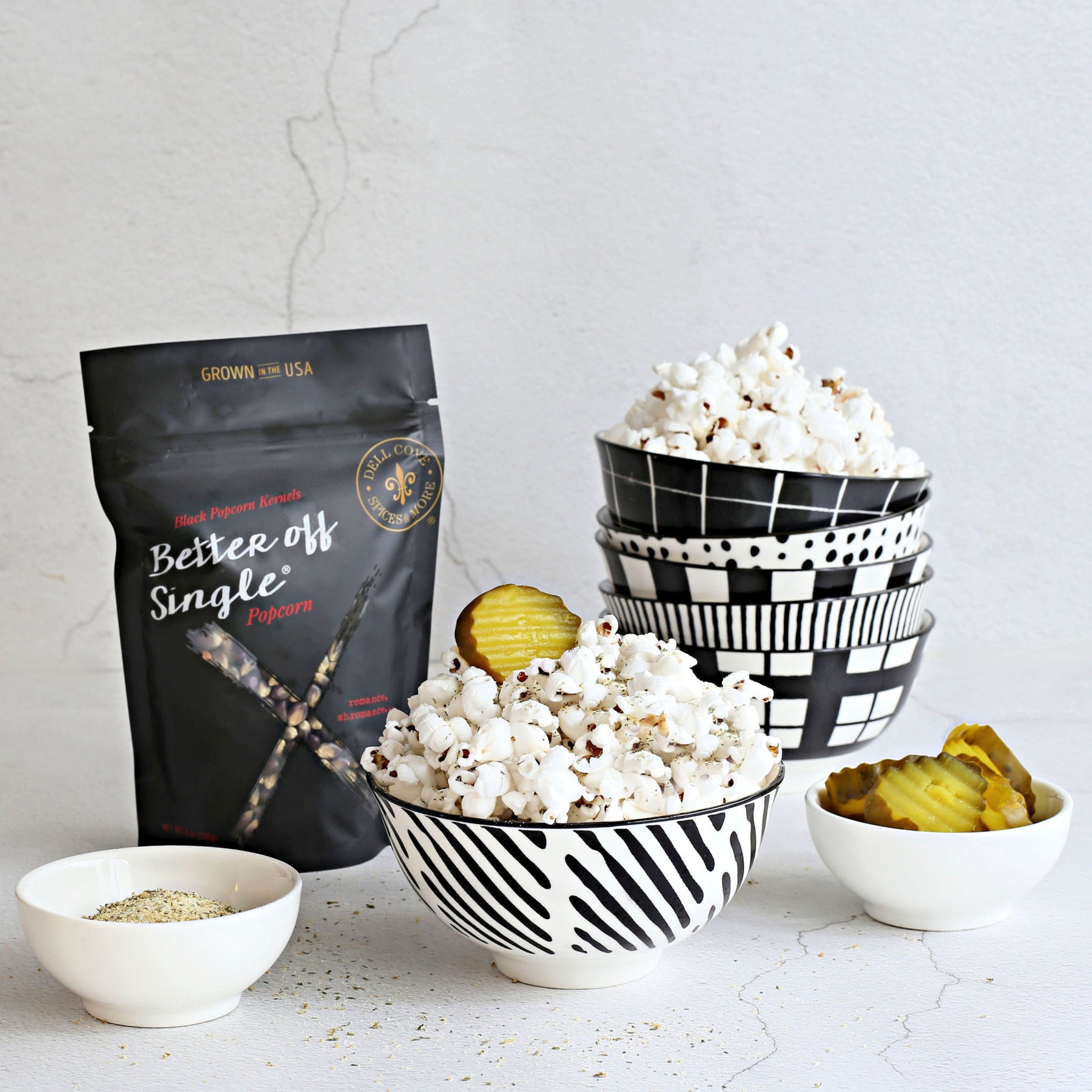 Dill Pickle Popcorn