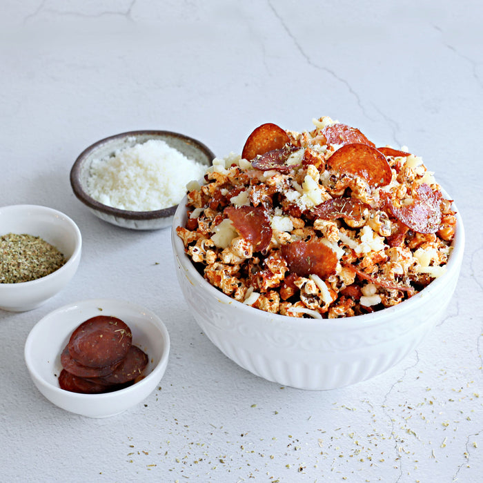 Pizza Popcorn recipe