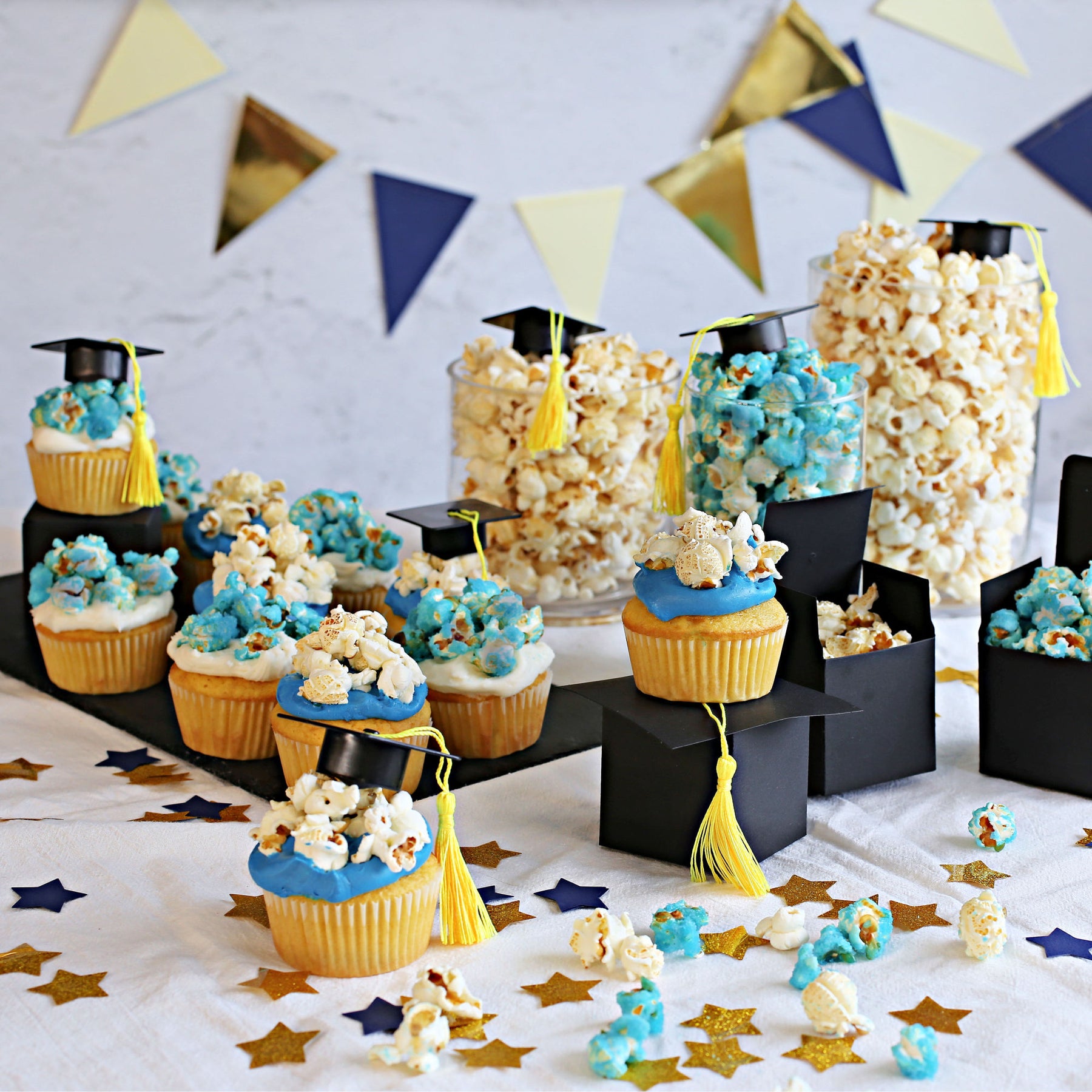 How to Create a Popcorn Bar for Your Graduation Trunk Party