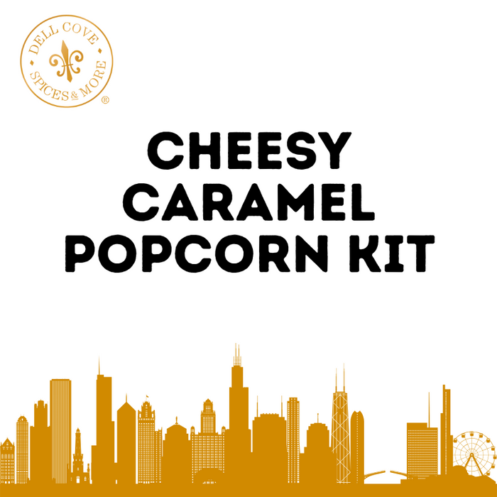 Cheesy Caramel Popcorn Kit - DIY Chicago Popcorn