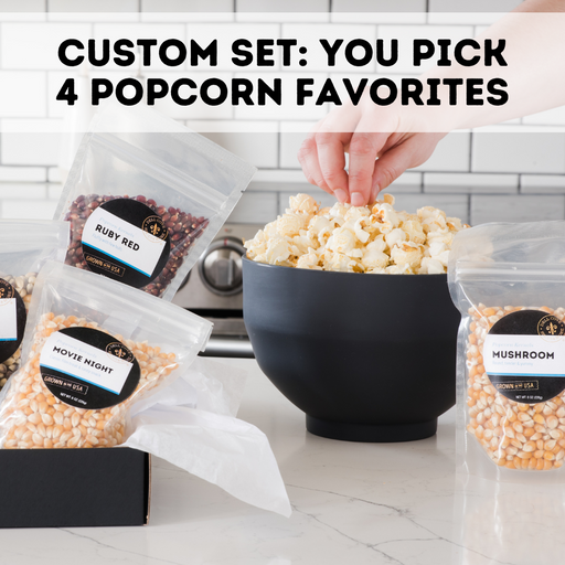 custom set: You pick 4 popcorn favorites