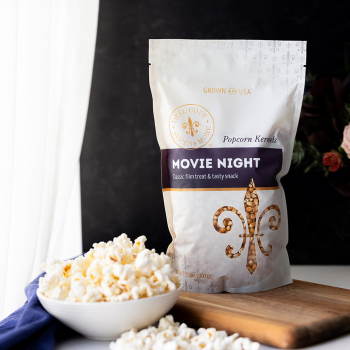 Dell Cove Spices and More Co - 2 pound bag - Movie Night popcorn kernels