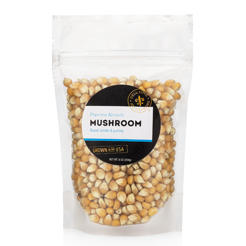 2lbs Mushroom Shaped Unpopped Popcorn Kernels, Unpopped Popcorn
