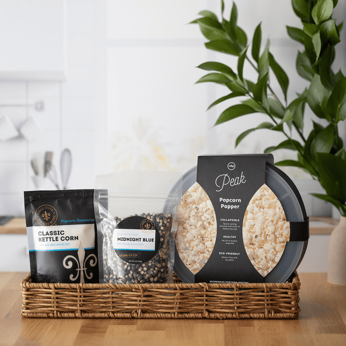 Personalized Snack Gift Set - Popcorn Kernels + Popcorn Seasoning + Si —  Dell Cove Spices & More Co.