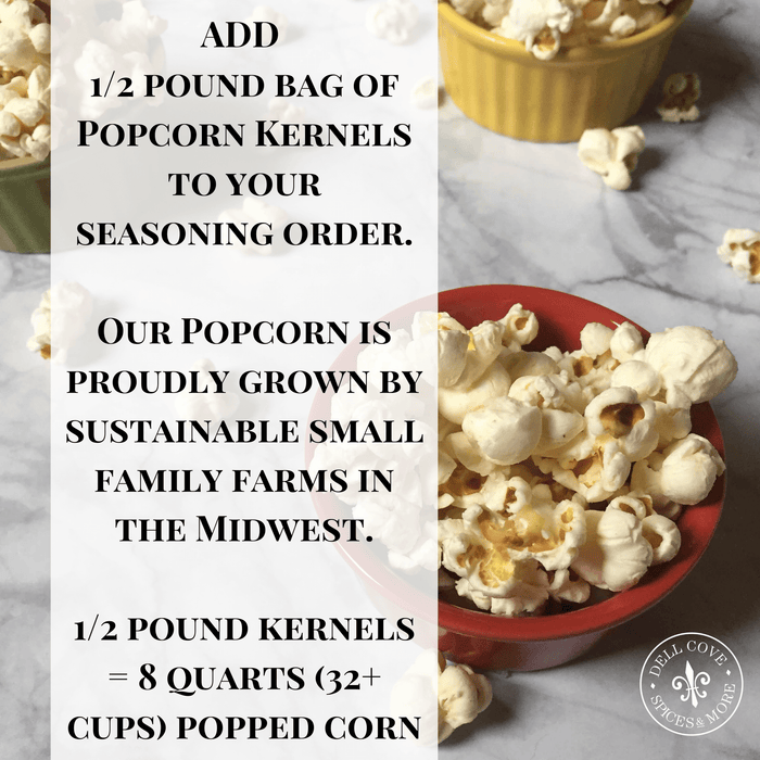 Popcorn Seasoning Kit - Full-Color Personalization Available